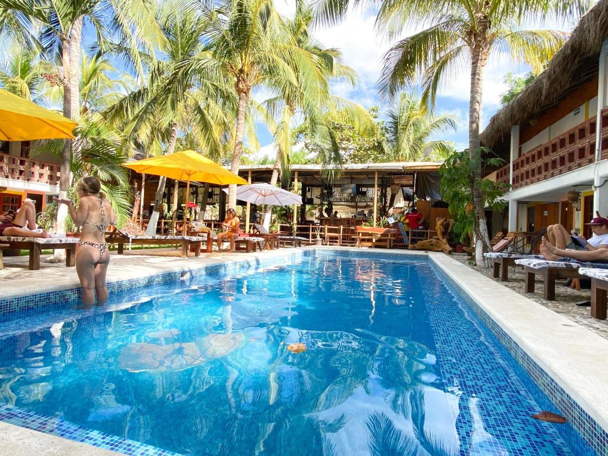 Frida Paradise Beach Hotel - Punta Zicatela Brisas de Zicatela المظهر الخارجي الصورة